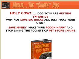 Go to: Make Your Own Dog Toys - Homemade Dog Toys