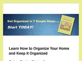 Go to: Home Organization In 7 Simple Steps -high Commissions