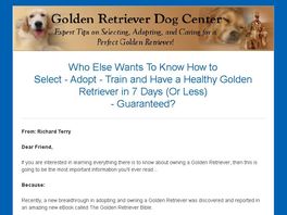 Go to: The Golden Retriever Bible