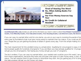 Go to: Free Government Grants!