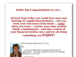 Go to: 3g How To Make Money With 3g Applications.