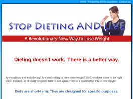 Go to: Stop Dieting And Live