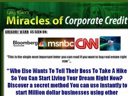 Go to: Greg Warr's Miracles of Corporate Credit