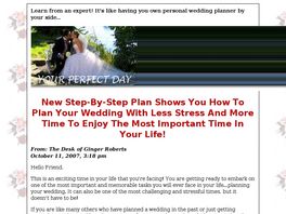 Go to: Plan the Perfect Wedding