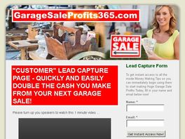 Go to: How To Make Huge Garage Sale Profits Today!