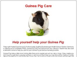 Go to: Pet Product Guinea Pig Care 4 Kids