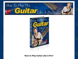 Go to: How To Play The Guitar Like A Pro E-book.