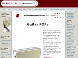 Go to: Guitar PDF Toolkit Theguitarsuite.com Complete Learning System