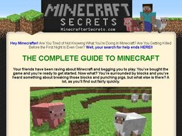 Go to: The Beginners Guide To Minecraft - Minecrafter Secrets