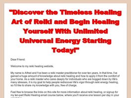 Go to: The Energy Balance: Reiki Healing & You