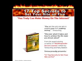 Go to: Secrets To Making Your Site Seen!