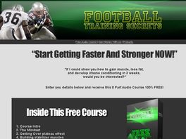 Go to: Football Training Secrets