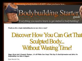Go to: Bodybuilding Starter Guide E-Book