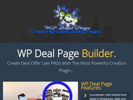 Go to: Wp Deal Page Builder # Auto Build Deal Website Offer Like Pro