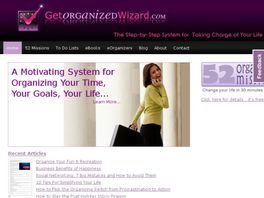 Go to: Get Organized Wizard.