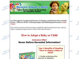 Go to: How to Adopt a Baby or Child