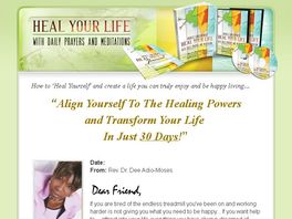 Go to: Heal Your Life With Prayers - Spiritual Programs + Workbooks