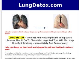 Go to: The Worlds Best Lung Detox Program