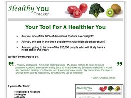 Go to: Healthy You Tracker Online Subscription Software