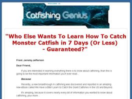 Go to: Catfishing Genius Ebook