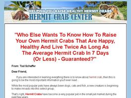 Go to: The Ultimate Hermit Crab Care Ebook