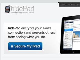 Go to: Hidepad - Vpn Service For Ipad Users
