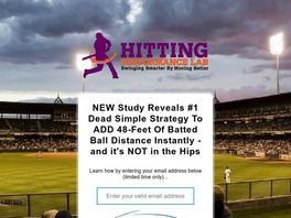 Go to: The Pitch-plane Dominator Baseball/softball Hitting System