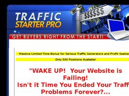 Go to: Traffic Starter Pro Dream Traffic System