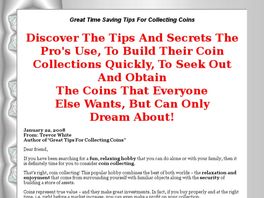 Go to: Coin Collecting Tips And Secrets Guide For The Beginner.