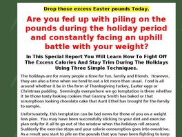 Go to: Lose Weight For The Holidays.