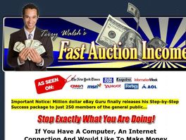 Go to: Fast Auction Income - Windfall Of Sales To You!
