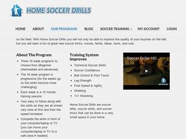Go to: Home Soccer Drills- Technical Soccer Training Done In Your Home