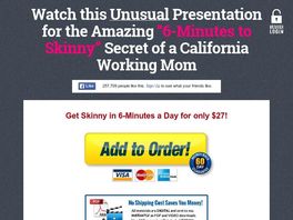 Go to: 6 Minutes To Skinny: Make $22-$160 Per Sale