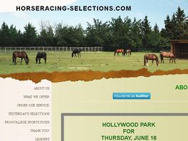 Go to: Southern California's Premier Horse Racing Handicapping Service