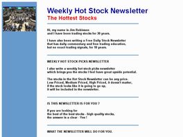 Go to: Hot Stock Picks Newsletter