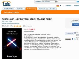 Go to: Scrolls Of Luke Imperial Stock Trading Guide By Cyrus Sajna