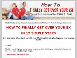 Go to: How To Finally Get Over Your Ex!