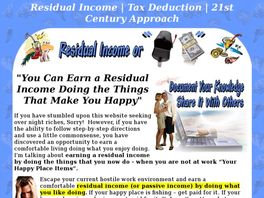 Go to: Residual Income - Step By Step Beginners Guide.