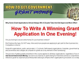 Go to: How To Get Government Grant Money - Pays 60% Commissions.