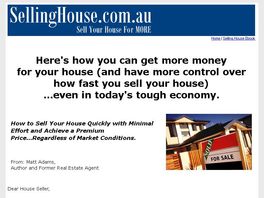 Go to: 3 Seconds to Sell Your House