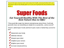 Go to: Super Foods Book