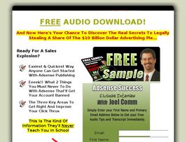 Go to: Joel Comm Tells The Truth About His Adsense Success