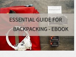 Go to: Essential Guide For Backpacking
