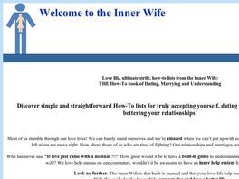 Go to: Lovelife, Ultimate Strife: How-To Lists From The Inner Wife.