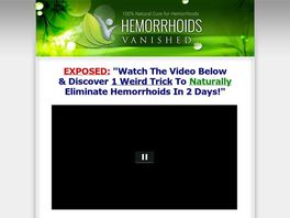 Go to: Hemorrhoids Vanished (tm) - #1 Converting Hemorrhoids Product On Cb!