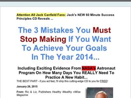 Go to: 75% Commission On Jack Canfield Cd! Includes Recurring Monthly Income