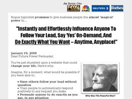 Go to: Psychological Influence - Get The Power And Success You Deserve.