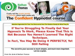 Go to: The Confident Hypnotist - Essential Hypnosis Training