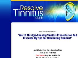 Go to: Resolve Tinnitus