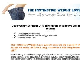 Go to: The Instinctive Weight Loss System